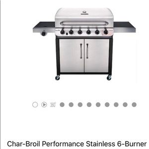 Charbroil grill 6 burner